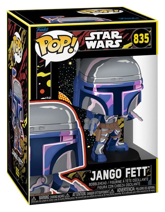 Star Wars: Mandalorian & Grogu POP! Vinyl Figure Jango Fett (Retro) 9 cm - MangaShop.ro