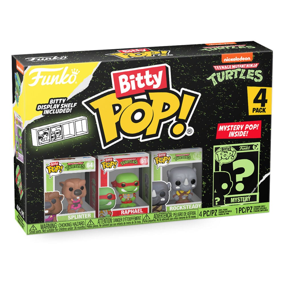 Teenage Mutant Ninja Turtles Bitty POP! Vinyl Figure 4-Pack Splinter 2,5 cm - MangaShop.ro