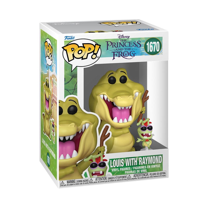 Princess and the Frog POP! Disney Vinyl Figure Louis w/Raymond 9 cm - MangaShop.ro