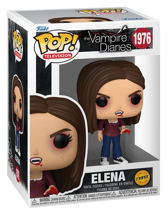Vampire Diaries POP! Animation Vinyl Figures Elena w/Chase 9 cm Assortment (6) - MangaShop.ro
