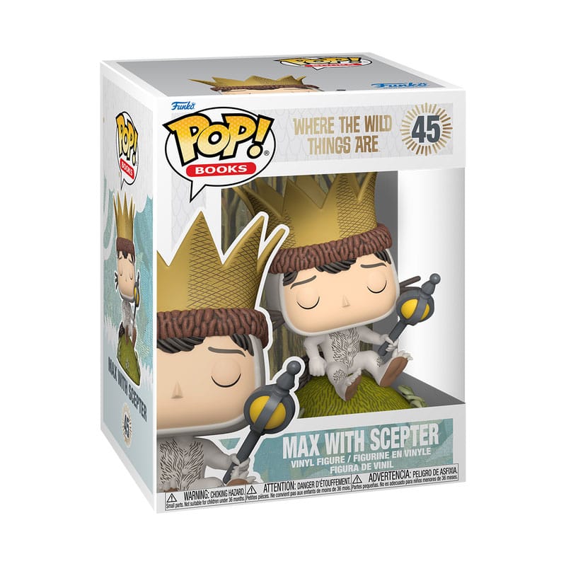 Where the Wild Things Are POP! Premium Vinyl Figure Max w/Scepter? 9 cm - MangaShop.ro