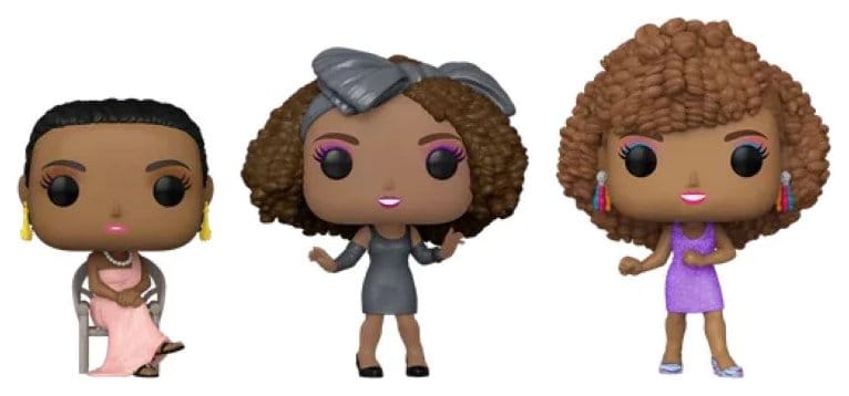 Whitney Houston POP! Icons Vinyl Figures 3-Pack Exclusive Edition 9 cm - MangaShop.ro