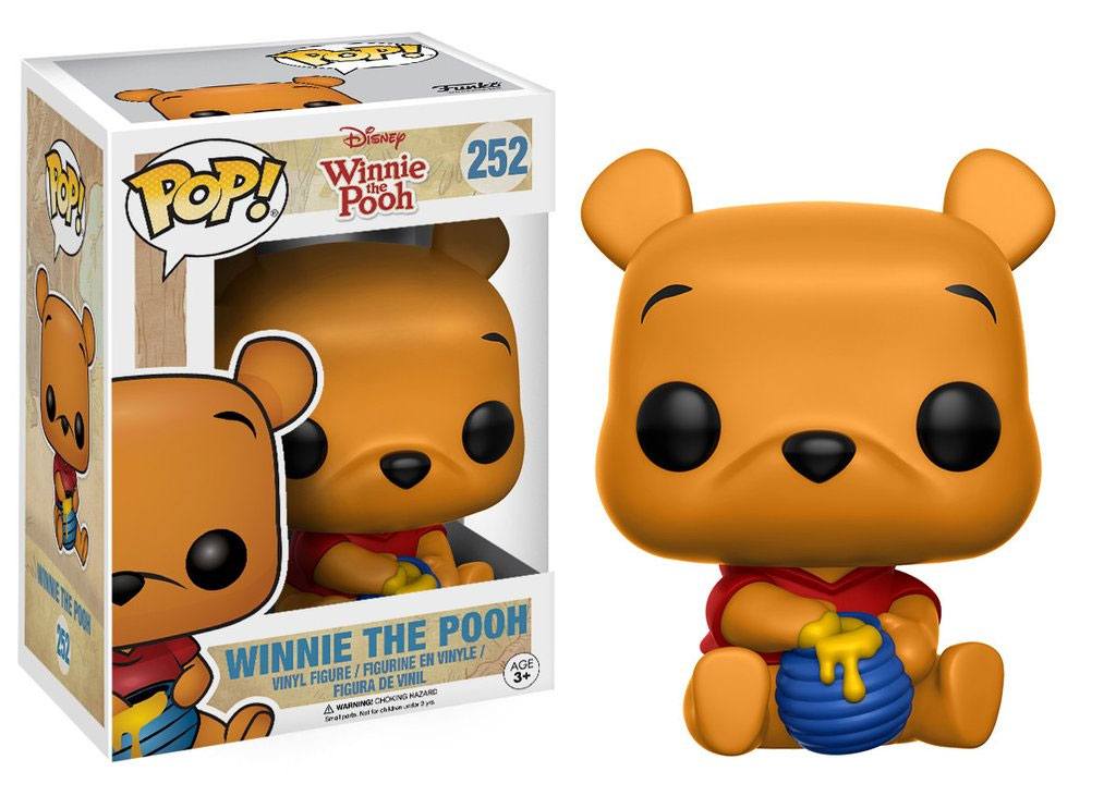 Winnie the Pooh POP! Disney Vinyl Figure Seated Pooh 9 cm - MangaShop.ro
