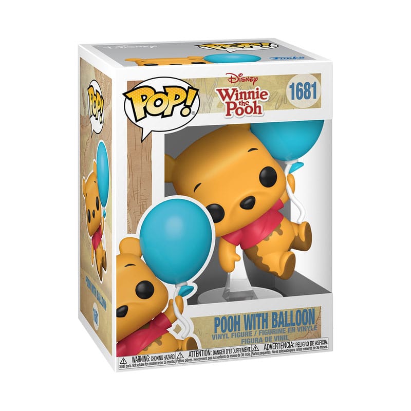 Disney POP! Animation Vinyl Figure Pooh w/Balloon 9 cm - MangaShop.ro