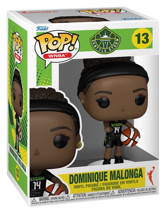 WNBA Legends POP! Sports Vinyl Figure Seattle Storm - Dominique Malonga 9 cm - MangaShop.ro