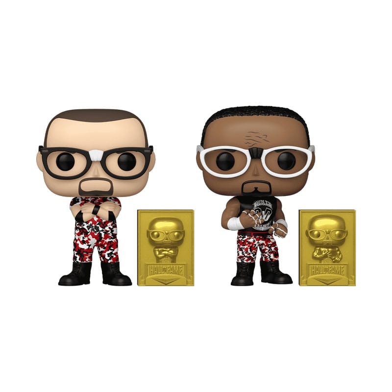 WWE POP! & Buddy! Vinyl Figure 2-Pack The Dudley Boyz: Bubba Ray & D-Von (2018 Hall of Fame) Exclusive 9 cm - MangaShop.ro