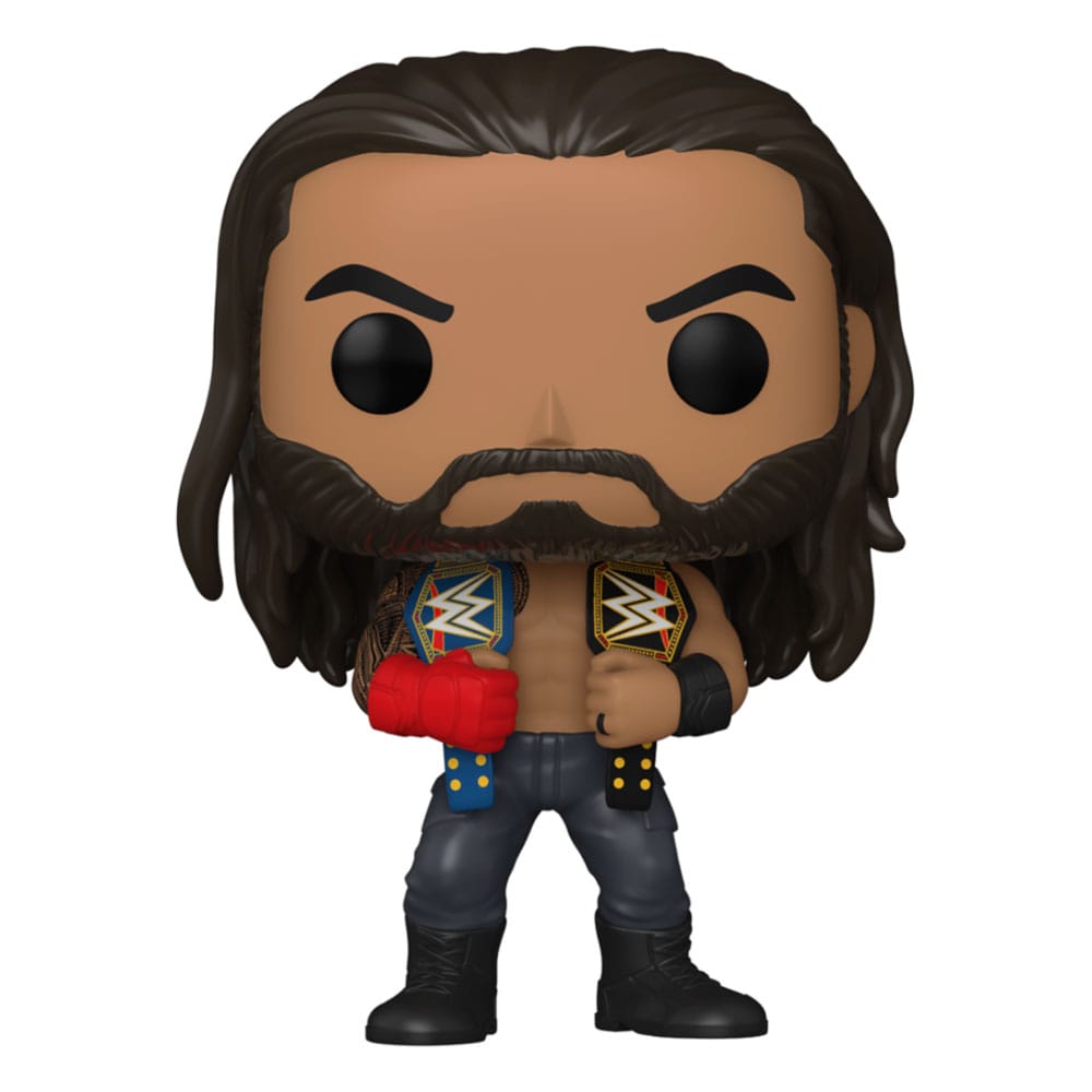 WWE POP! Vinyl Figure Roman Reigns w/Belts 9 cm - MangaShop.ro