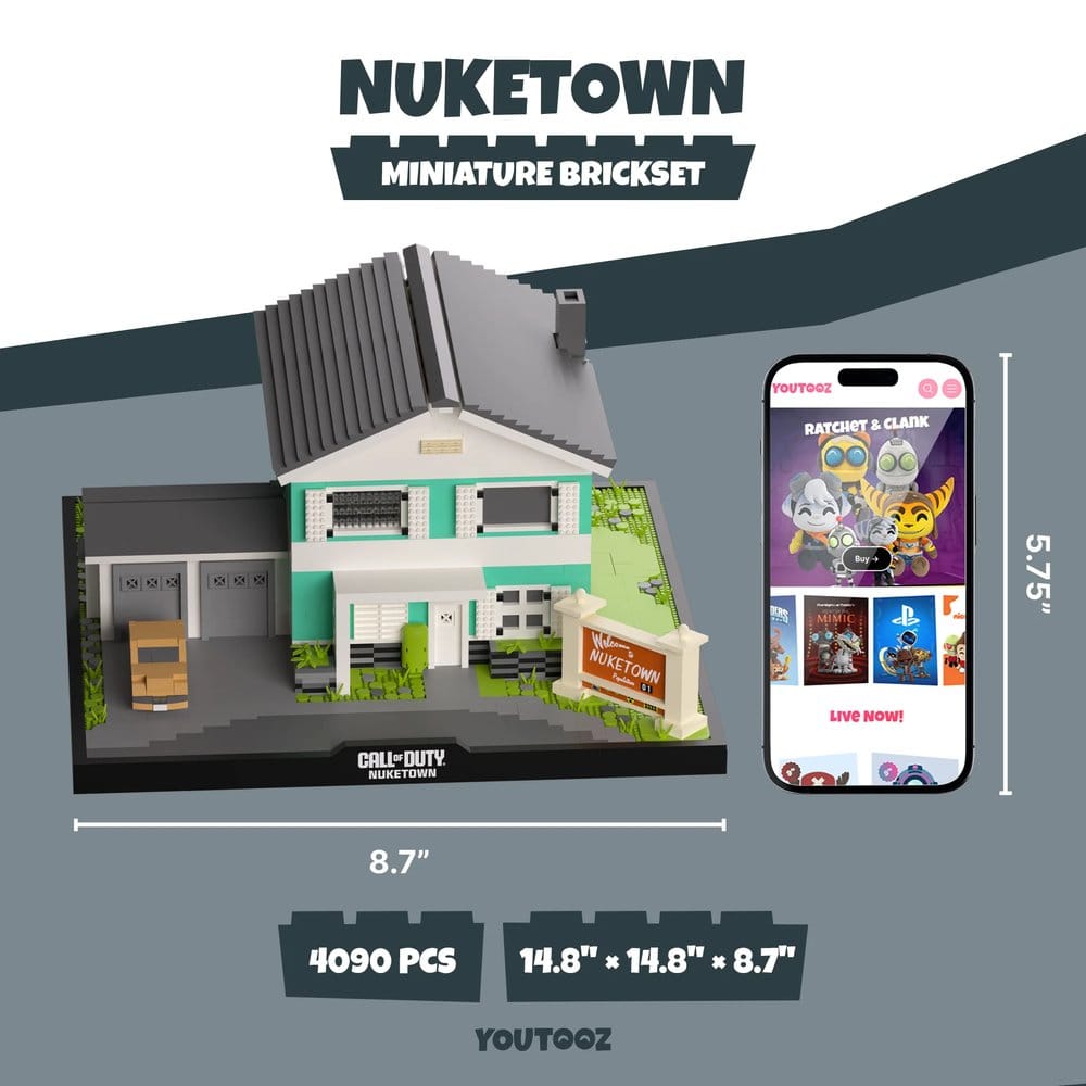 Call of Duty Construction Set Nuketown - MangaShop.ro