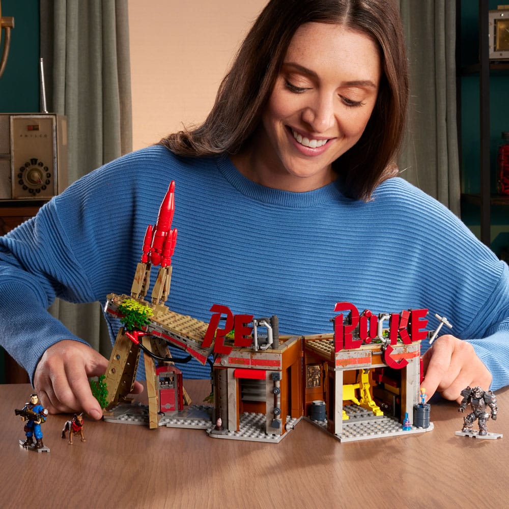 Fallout MEGA Construction Set Red Rocket Truck Stop - MangaShop.ro