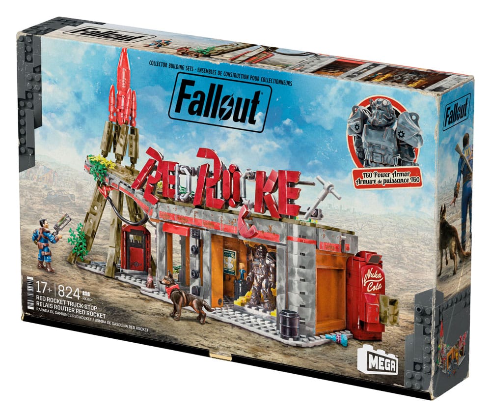 Fallout MEGA Construction Set Red Rocket Truck Stop - MangaShop.ro