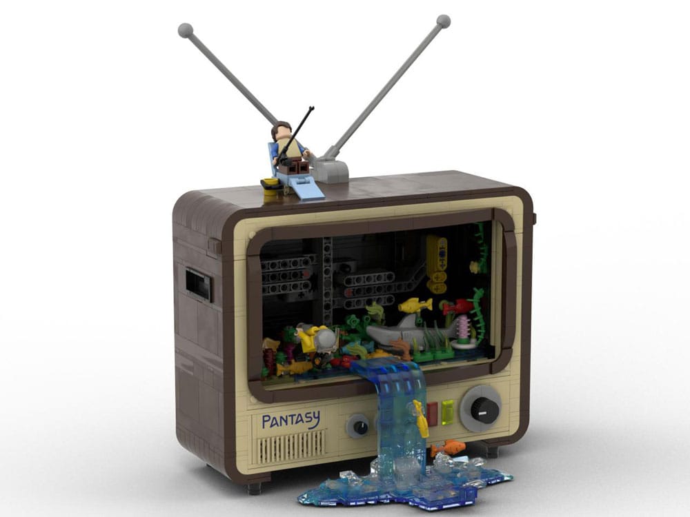 Original-Retro Series Construction Set Vintage Television 19 cm - MangaShop.ro