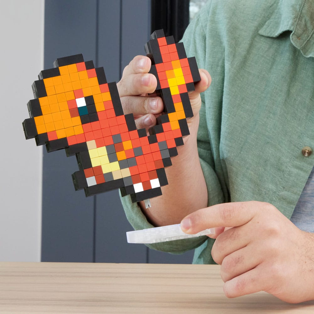 Pokemon MEGA Construction Set Charmander Pixel Art - MangaShop.ro