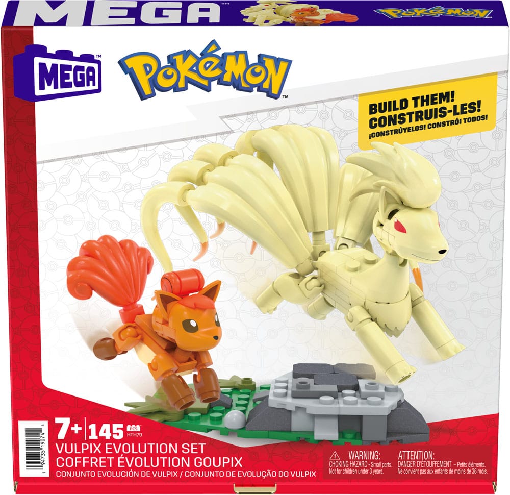 Pokemon MEGA Construction Set Vulpix Evolution - MangaShop.ro