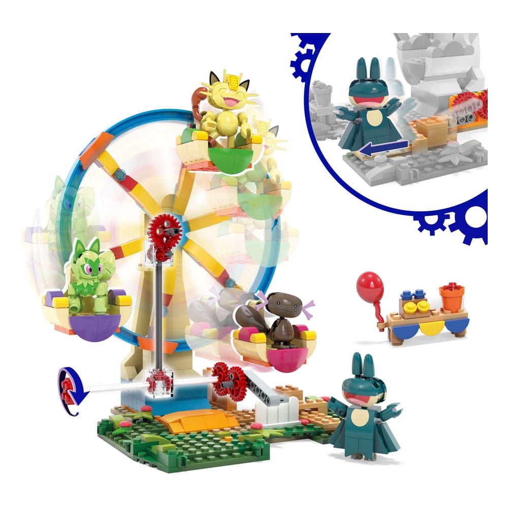 Pokemon MEGA Construction Set Ferris Wheel Fun - MangaShop.ro