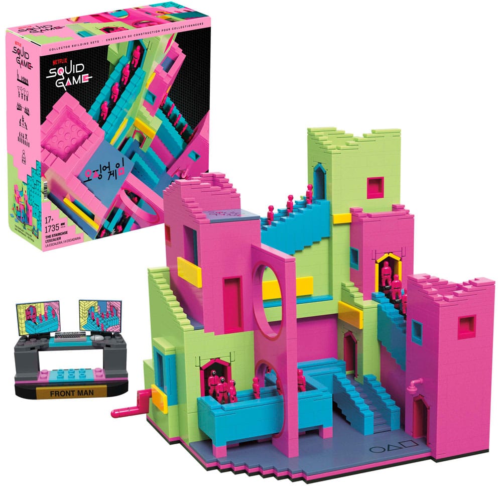 Squid Game MEGA Construction Set Squid Game Staircase - MangaShop.ro