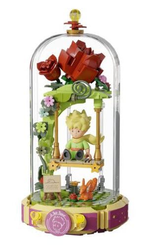 The Little Prince Eternity Series Construction Set Rose Swing 20 cm - MangaShop.ro