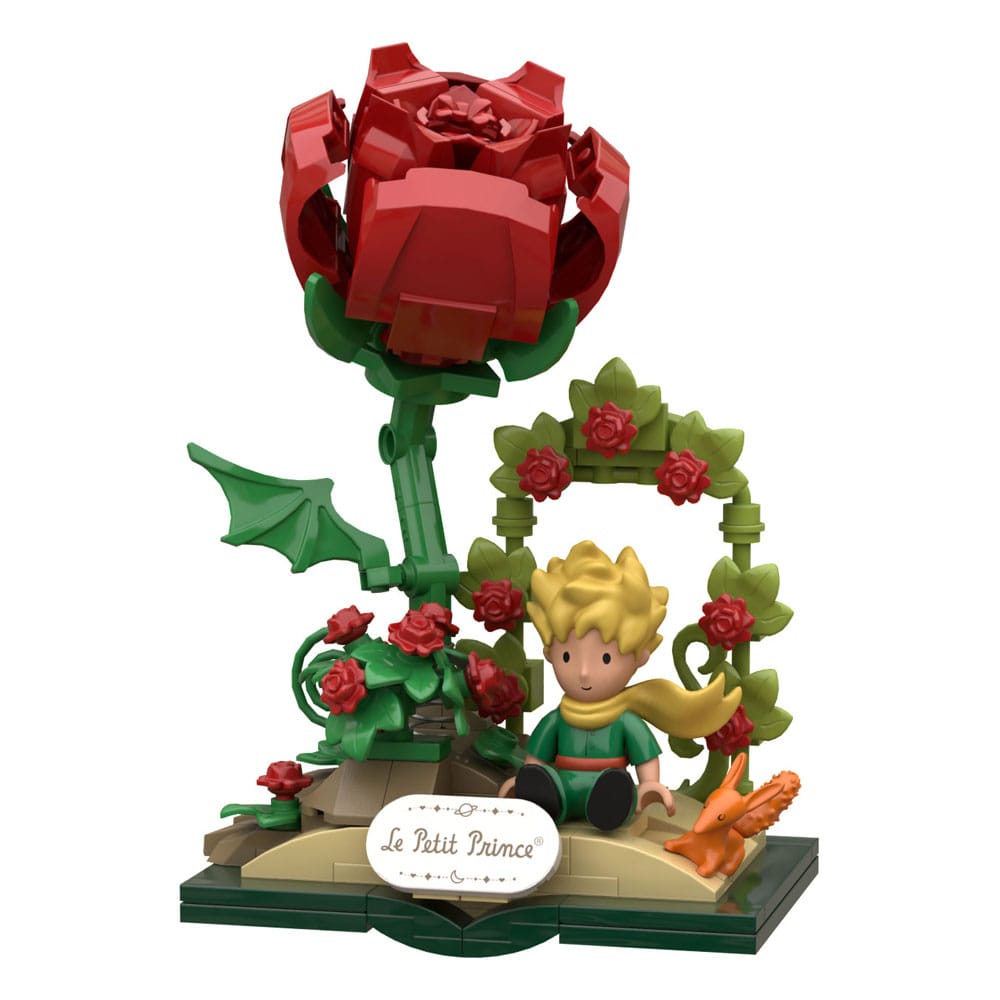 The Little Prince Starry Ride Construction Set Rose 15 cm - MangaShop.ro