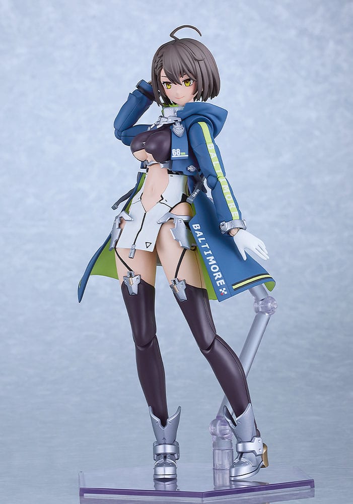 Azur Lane Plastic Model Kit PLAMATEA Baltimore 16 cm - MangaShop.ro