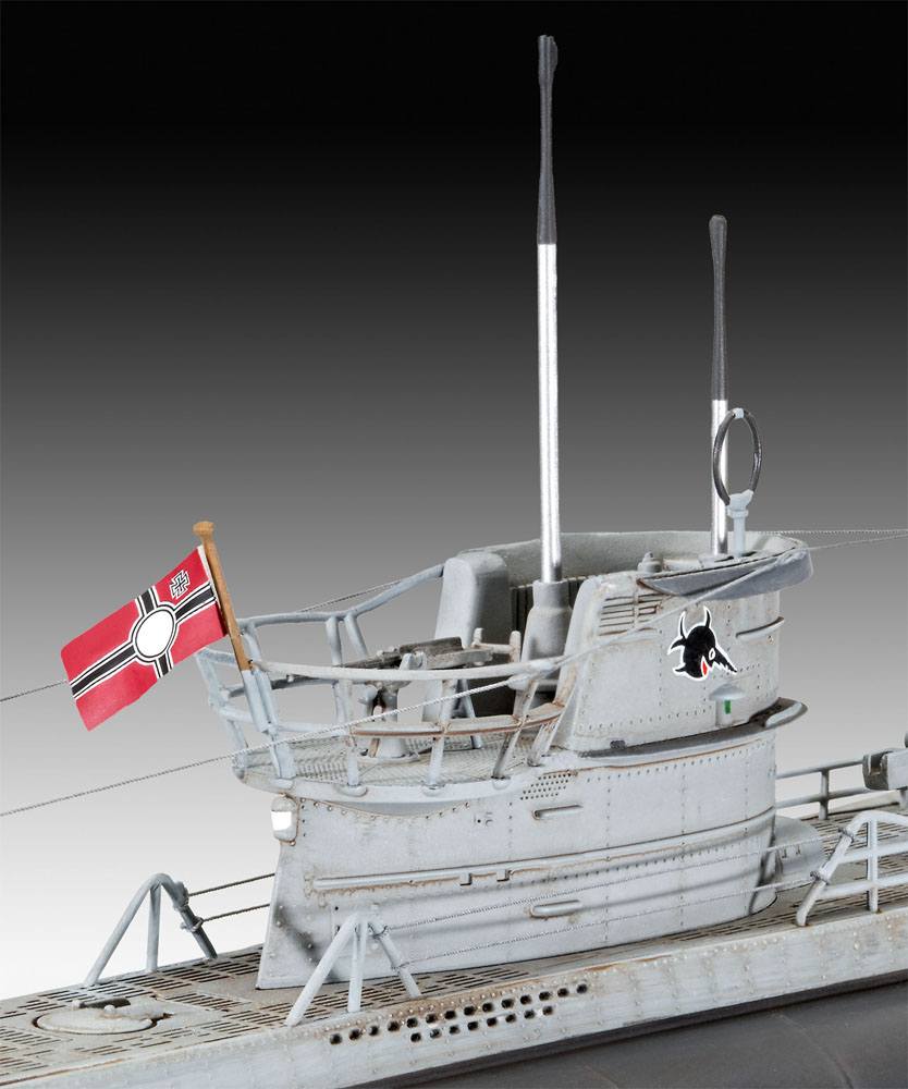 Das Boot Model Kit Gift Set 1/144 U-Boot U96 Typ VII C 40th Anniversary 46 cm - MangaShop.ro