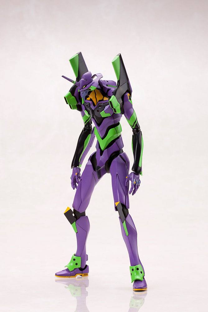 Evangelion: 3.0 + 1.0 Thrice Upon a Time Plastic Model Kit 1/400 Evangelion Test Type-01 with Spear of Cassius 19 cm - MangaShop.ro