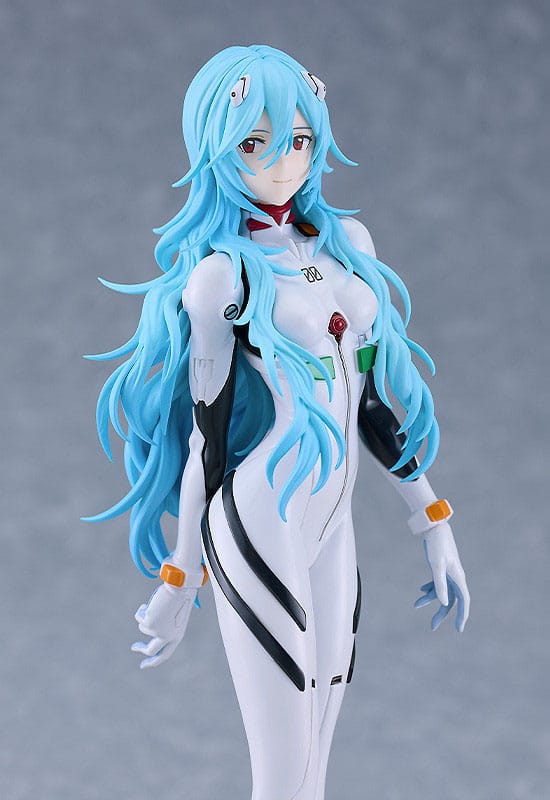 Rebuild of Evangelion Plastic Model Kit PLAMAX Rei Ayanami Long Hair Ver. 20 cm - MangaShop.ro