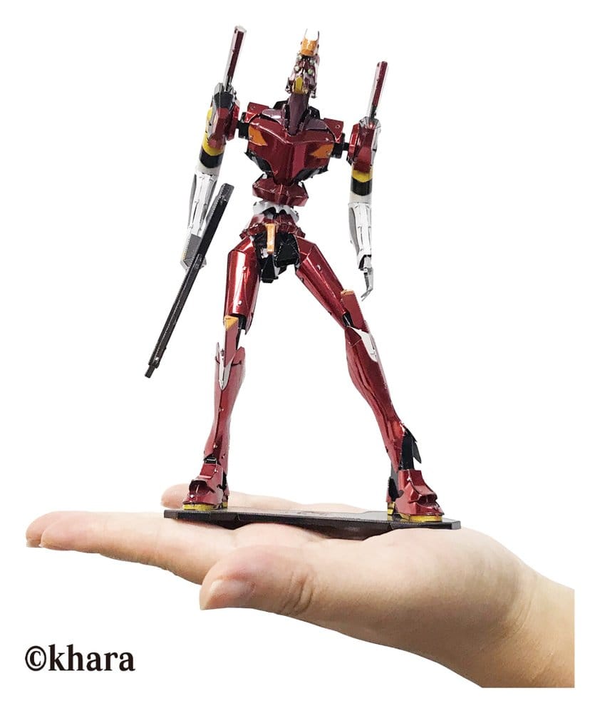 Evangelion Metallic Nano Plastic Model Unit 02 17 cm - MangaShop.ro