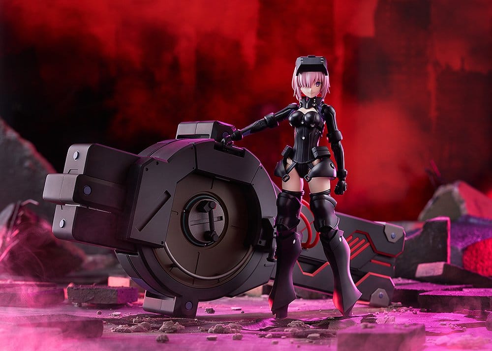 Fate/Grand Order Plamatea Plastic Model Kit Shielder/Mash Kyrielight (Ortinax) Black Barrel Edition 17 cm - MangaShop.ro