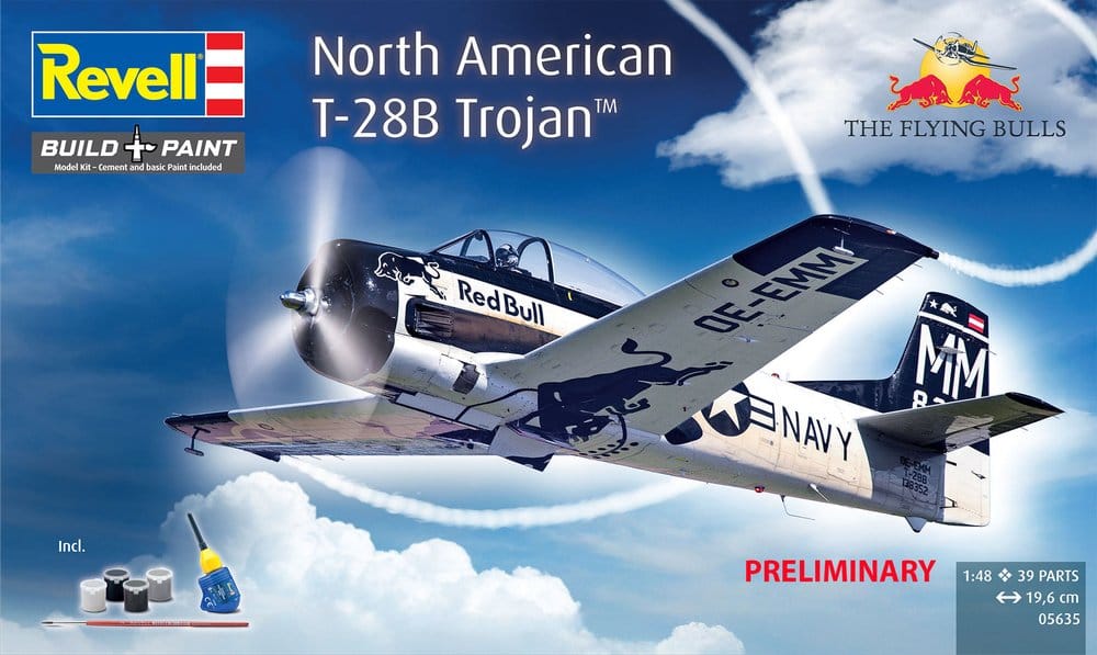 Flying Bulls Revell Gift Set T-28B Trojan - MangaShop.ro