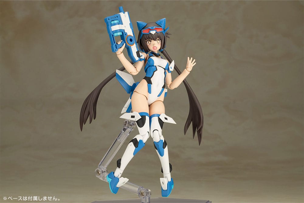 Frame Arms Girl Plastic Model Kit Stylet Swimsuit Blue Impulse Color Ver. 16 cm - MangaShop.ro