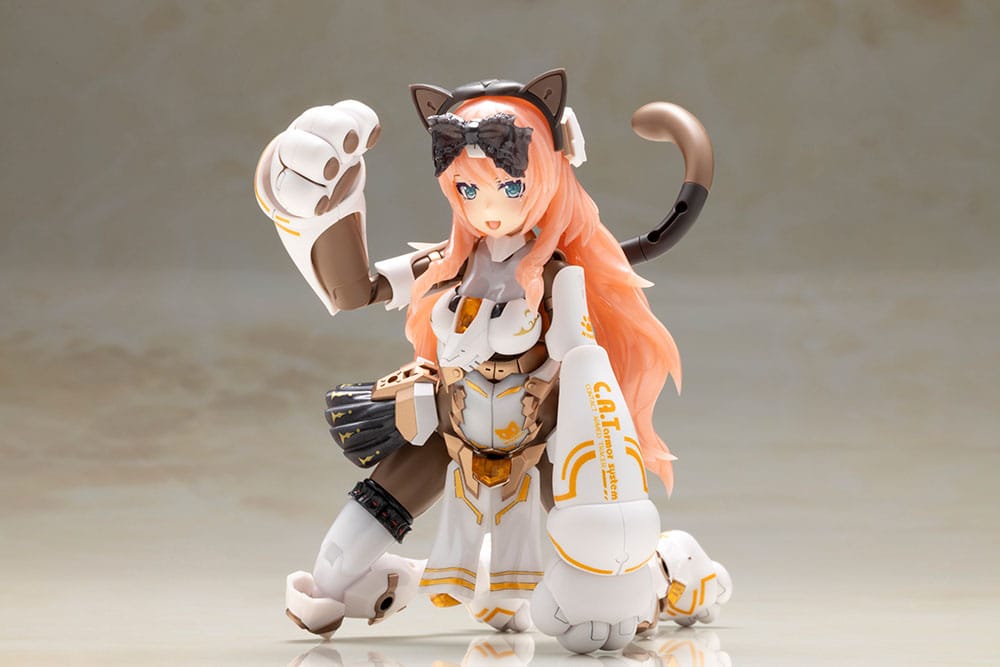 Frame Arms Girl Plastic Model Kit Durga I Cat Armor Ver. Calico 16 cm - MangaShop.ro