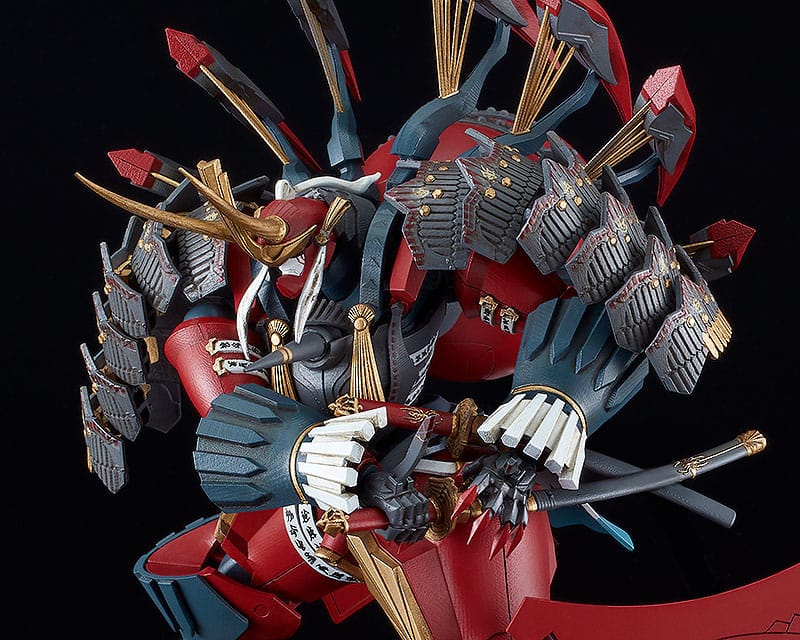 Full Metal Daemon Muramasa Moderoid Plastic Model Kit Third-generation Seishuusengou Uemon-no-jou Muramasa 16 cm (re-run) - MangaShop.ro