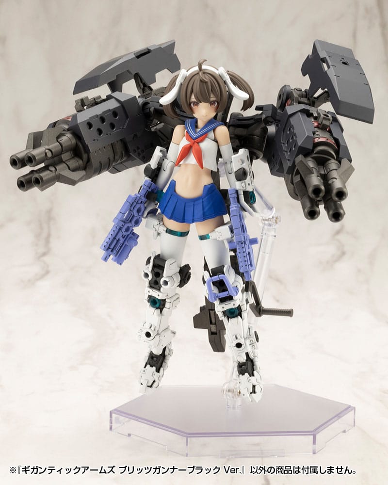 Gigantic Arms MSG Plastic Model Kit Blitz Gunner Black Ver. 13 cm - MangaShop.ro