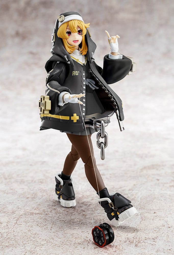 Guilty Gear Strive Plastic Model Kit Bridget Articulated Black Color Ver. 14 cm - MangaShop.ro