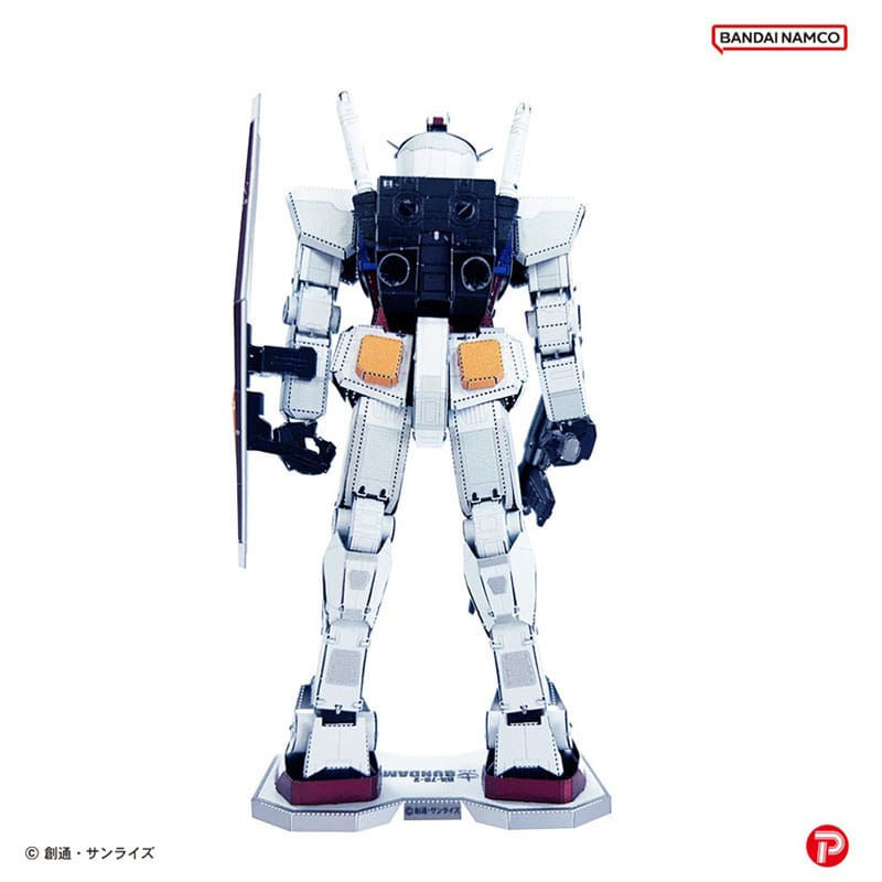 Mobile Suit Gundam Metallic Nano Puzzle Model Kit RX-78-2 12 cm - MangaShop.ro