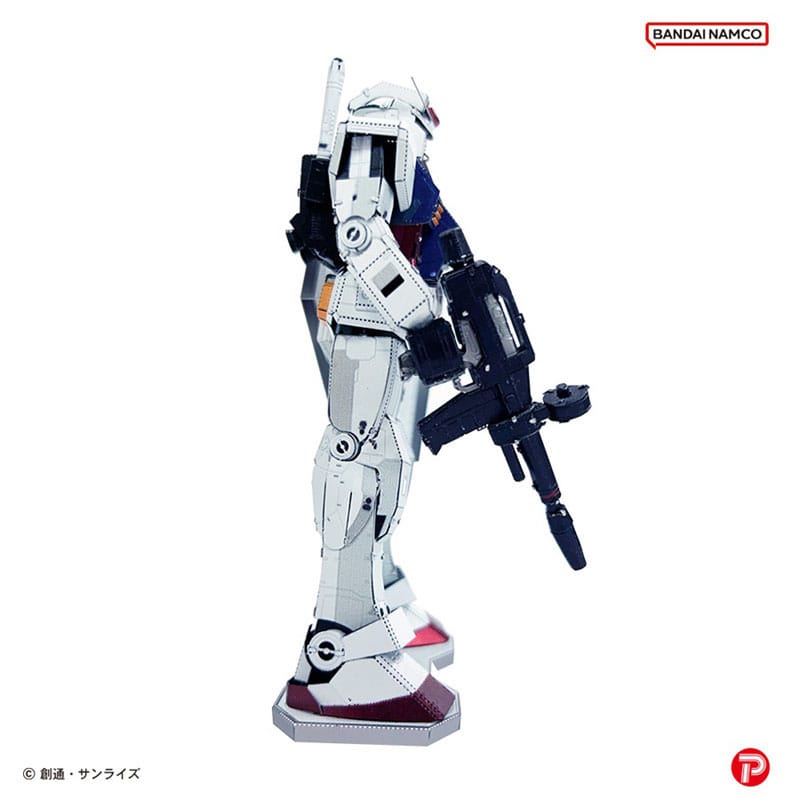 Mobile Suit Gundam Metallic Nano Puzzle Model Kit RX-78-2 12 cm - MangaShop.ro