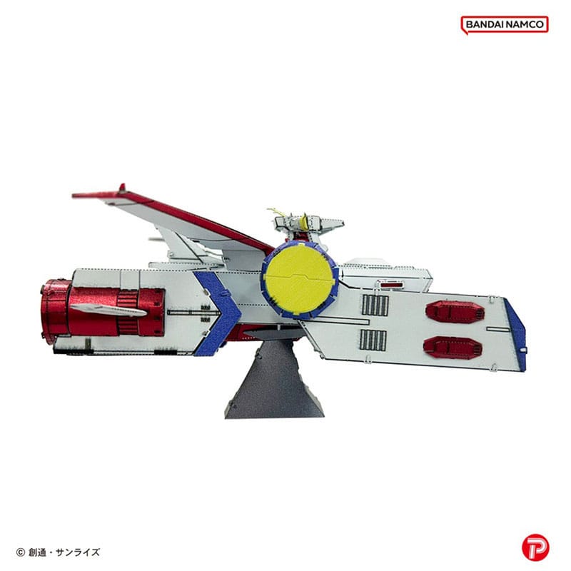 Mobile Suit Gundam Metallic Nano Puzzle Model Kit White Base 6 cm - MangaShop.ro