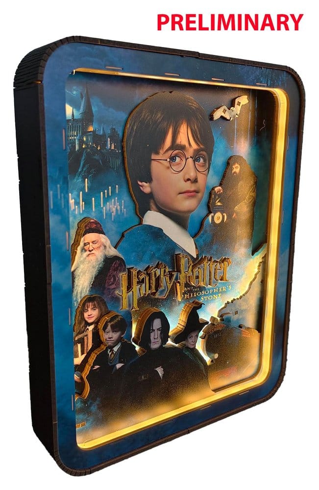 Harry Potter Tiny Adventures Wall Frame Harry Potter and the Philosopher's Stone - MangaShop.ro
