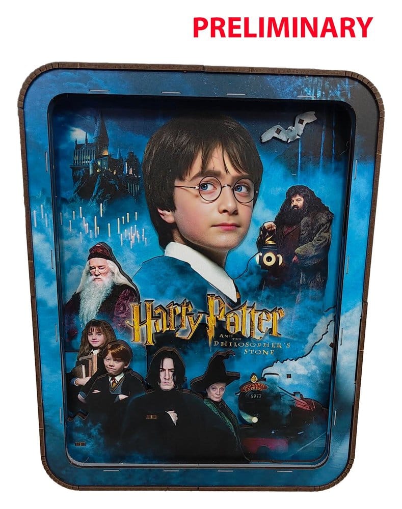Harry Potter Tiny Adventures Wall Frame Harry Potter and the Philosopher's Stone - MangaShop.ro