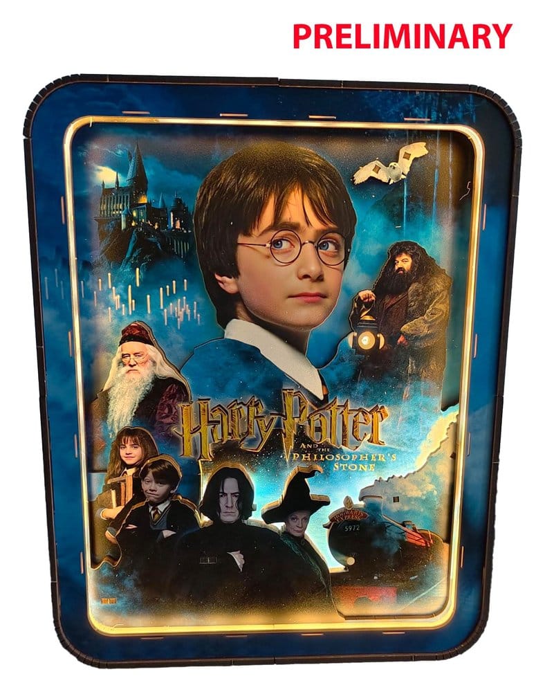 Harry Potter Tiny Adventures Wall Frame Harry Potter and the Philosopher's Stone - MangaShop.ro