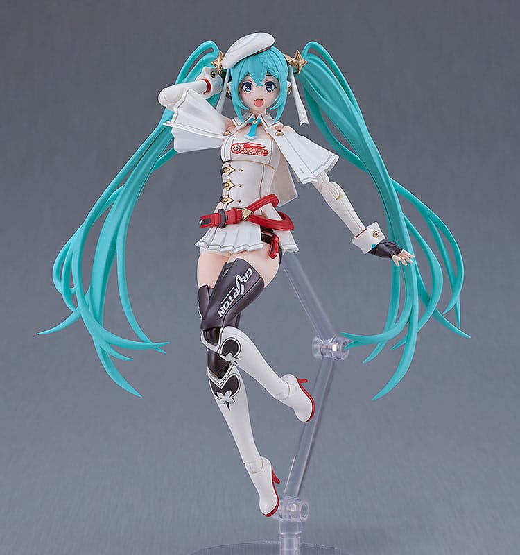 Hatsune Miku GT Project Plamatea Plastic Model Kit Racing Miku: 2023 Ver. 15 cm - MangaShop.ro