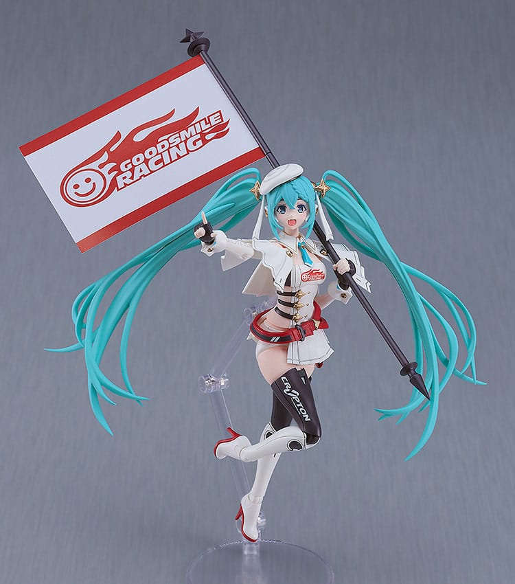 Hatsune Miku GT Project Plamatea Plastic Model Kit Racing Miku: 2023 Ver. 15 cm - MangaShop.ro