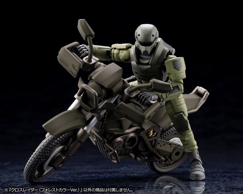 Hexa Gear Plastic Model Kit 1/24 Alternative Cross Rider Forest Color Ver. 10 cm - MangaShop.ro
