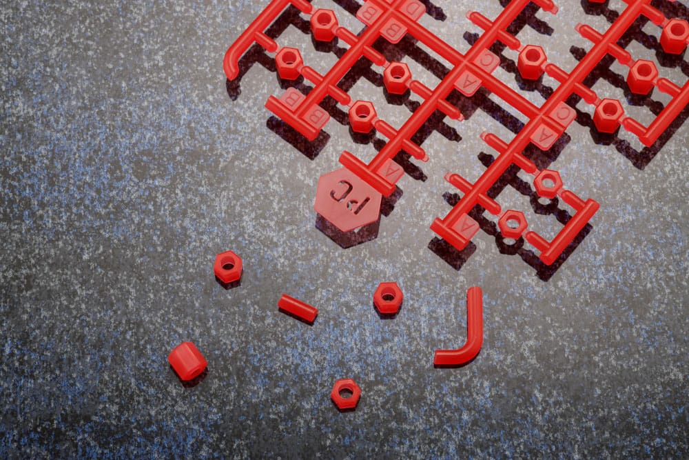 Hexa Gear Plastic Model Kit Accessory Set 1/24 Ex Unit 002 Hexa G-R.A.M Red Ver. - MangaShop.ro