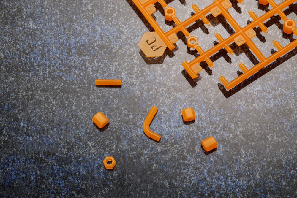 Hexa Gear Plastic Model Kit Accessory Set 1/24 Ex Unit 002 Hexa G-R.A.M Orange Ver. - MangaShop.ro