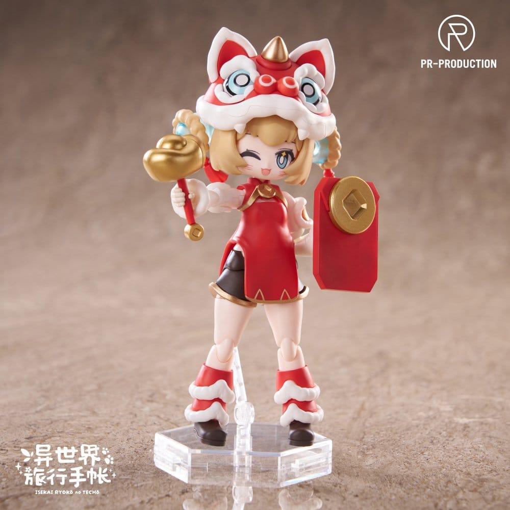 Isekai Ryoko no Techo Plastic Model Kit SP01 New Warrior Lennie Brown New Year Ver. 14 cm - MangaShop.ro
