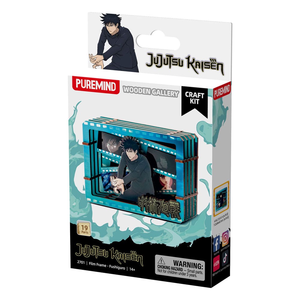 Jujutsu Kaisen Model Kit Wooden Gallery Film Frame (S) Fushiguro - MangaShop.ro