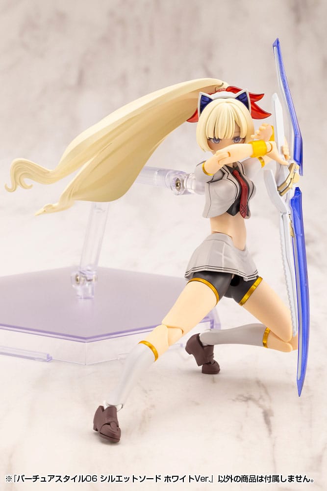 Kotobukiya M.S.G. Model Kit Accessory Set Virtuous Style 06 Silhouette Sword White Ver. - MangaShop.ro