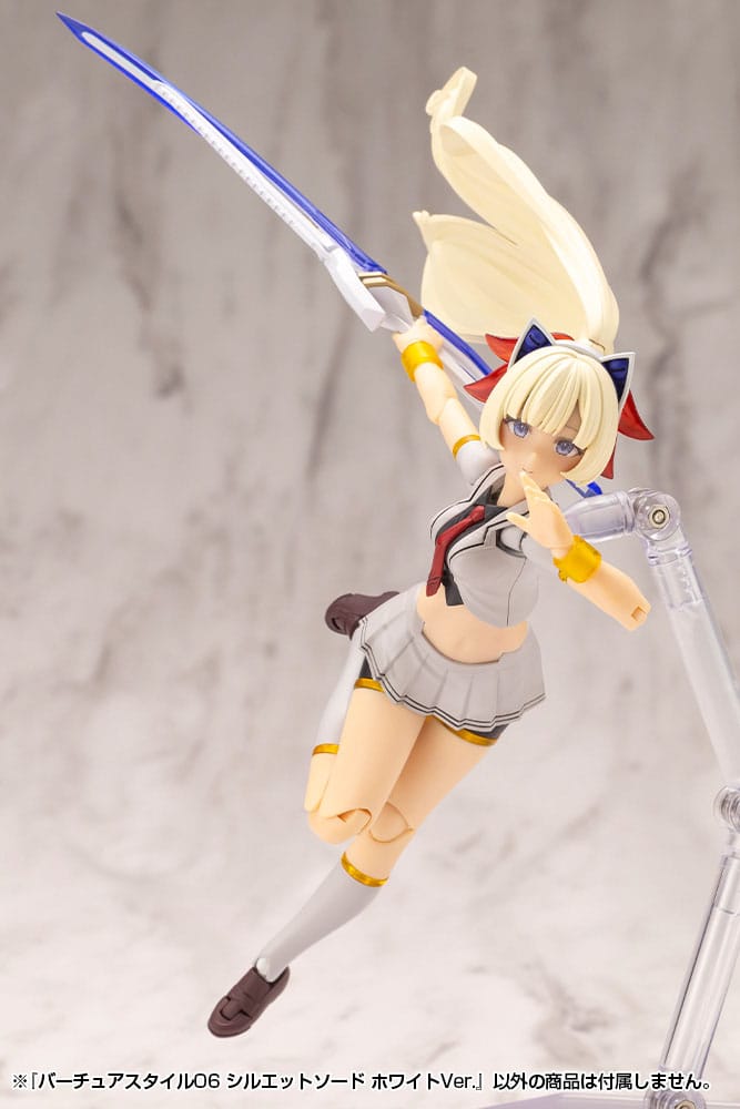 Kotobukiya M.S.G. Model Kit Accessory Set Virtuous Style 06 Silhouette Sword White Ver. - MangaShop.ro