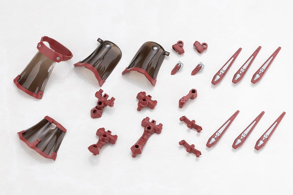 Kotobukiya M.S.G. Model Kit Accessory Set Mission Cloak Deep Red Ver. 4 cm - MangaShop.ro