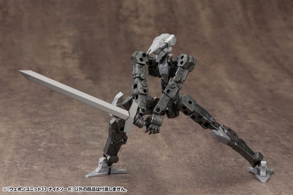 Kotobukiya M.S.G. Model Kit Accessory Set Weapon Unit 33 Knight Sword - MangaShop.ro
